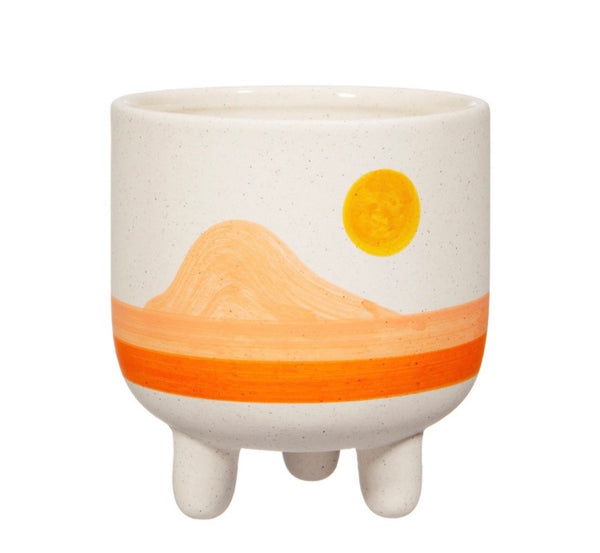 Sunset Ceramic Planter Pot