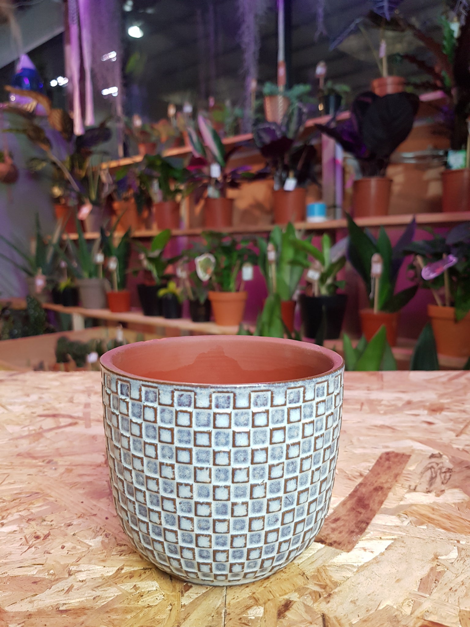 Ceramic Pot ϕ-9cm x h-8cm