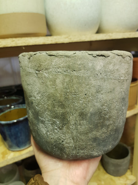 Iron Stone Plant Pot Home Decor Plant