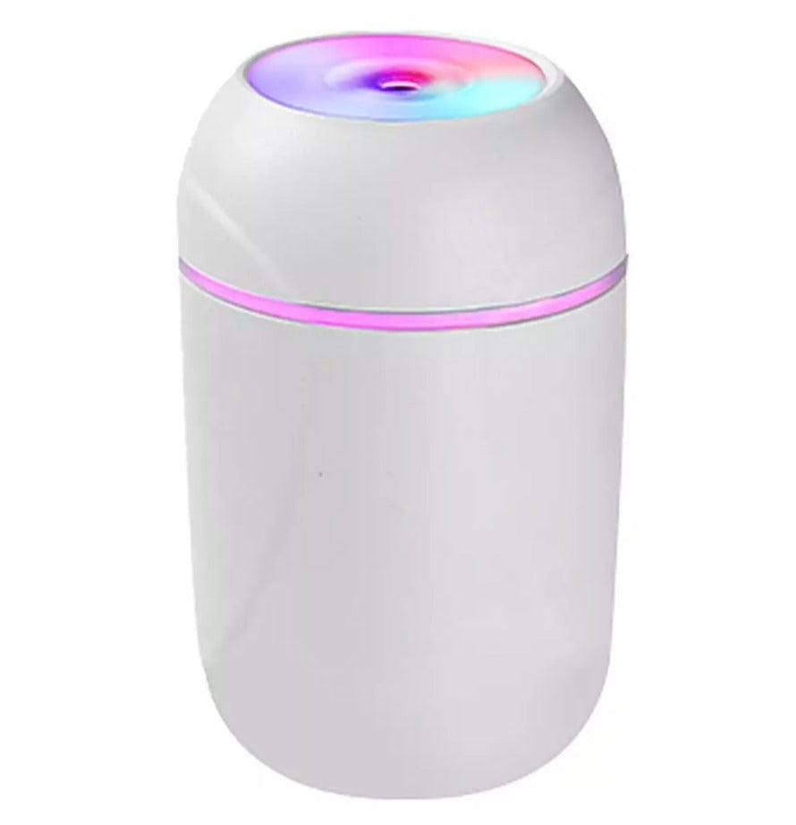Mini USB Air Humidifier Essential Oil Aroma Diffuser with LED Light 260 ml
