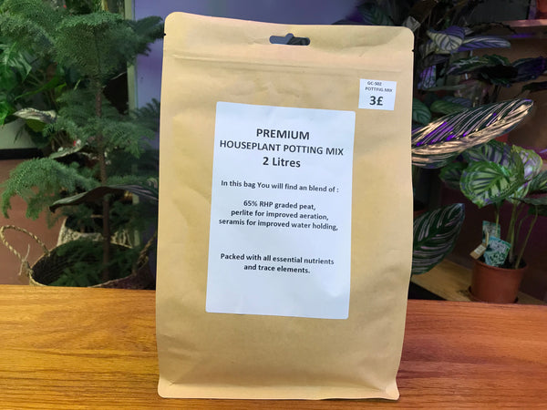 Premium potting mixes for houseplants, cactus & succulents 2 Litres