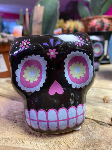 Mexican Skull Shape Plant Pot Home Decor Planter