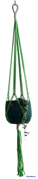 Hand Made Colourfull Cotton Macrames Plant Hangers