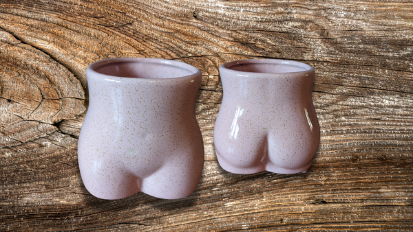 Ceramic Lower Body Shape Plant Pot Home Decor Planter