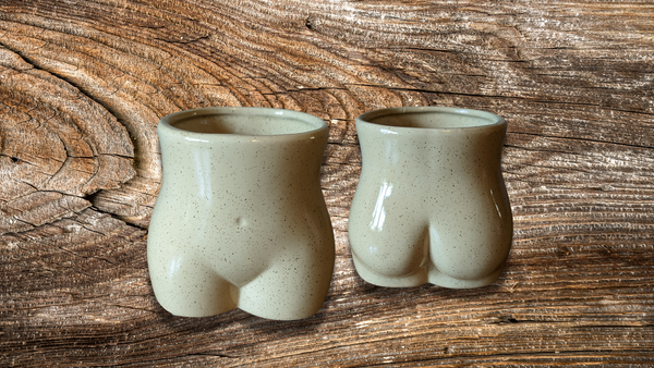 Ceramic Lower Body Shape Plant Pot Home Decor Planter